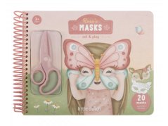 Kniha s vystrihovacími maskami Rosa