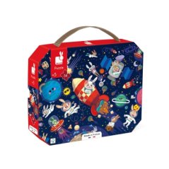 Puzzle v kufríku Raketa vo vesmíre
