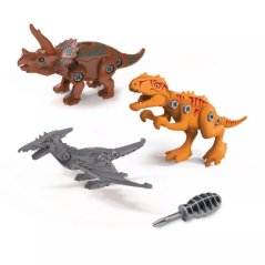 Stavebnica troch dinosaurov