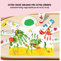 Prstové farby s vôňou 12ks