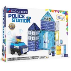 Magnetická stavebnica Police Station 35ks
