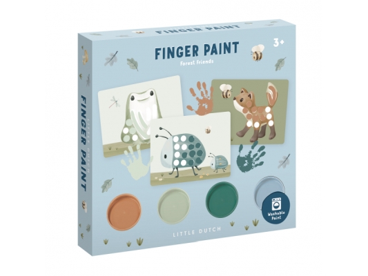 Sada maľovanie prstami Forest Friends