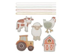 Šnurovacie karty Farma