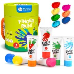 Prstové farby 60ml 7ks