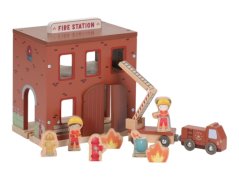 Hasičská stanica drevená