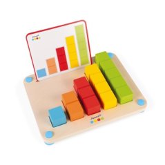 Počítanie s predlohami Montessori