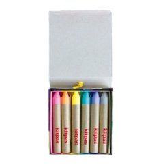 Voskové pastelky na sklo a papier Face 6ks