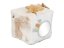 Kocka textilná s aktivitami Newborn Naturals