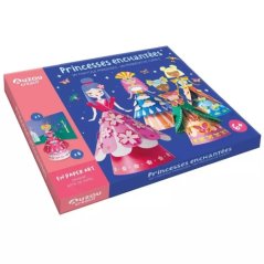 3D skladačka z papiera Princezny 8ks