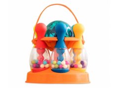 Bowling sada so svietiacou guľou