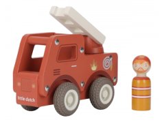 Hasičské auto drevené