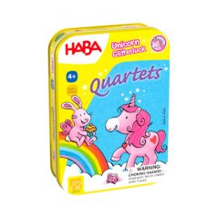 Mini hra v kovovej krabici Magický jednorožec Kvarteto