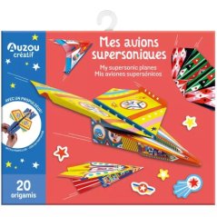 Jednoduché origami Lietadlo