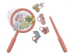 Rybárska sada do kúpeľa ružová