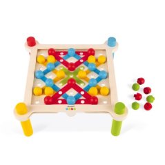 Mozaika a vyšívanie s predlohami Montessori