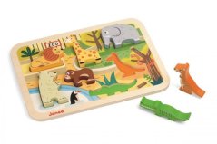 Vkladacie puzzle ZOO Chunky