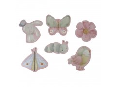 Puzzle Kvety a motýle