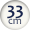 33 cm