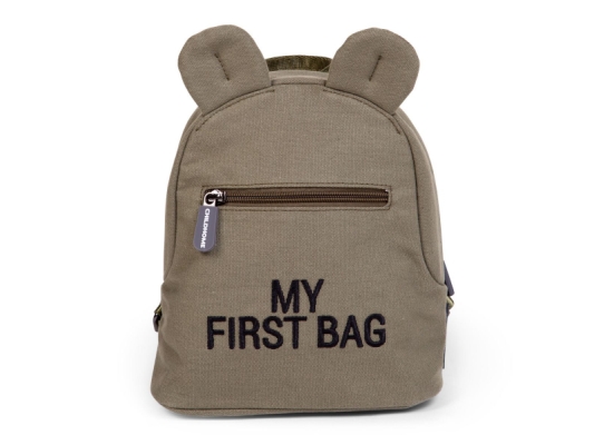 Detský batoh My First Bag Canvas Khaki